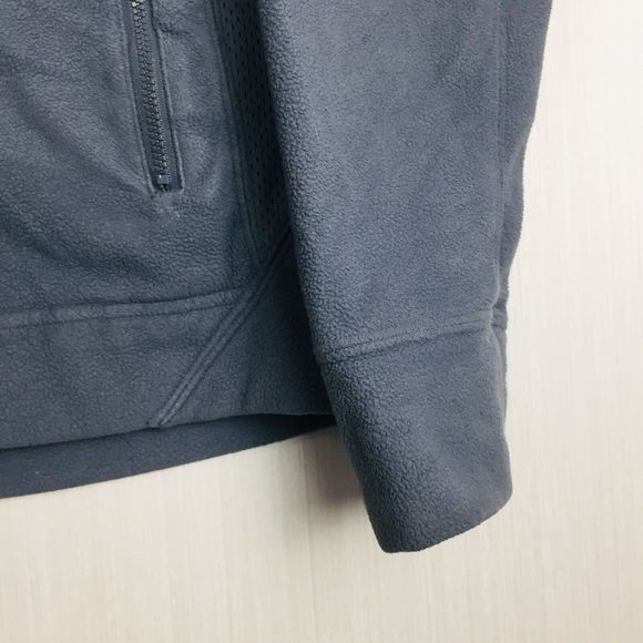 NIKE Men's Gray Black 1/4 Zip Embroidered Logo Pullover Sweater Golf Sweater L - Picture 5 of 12